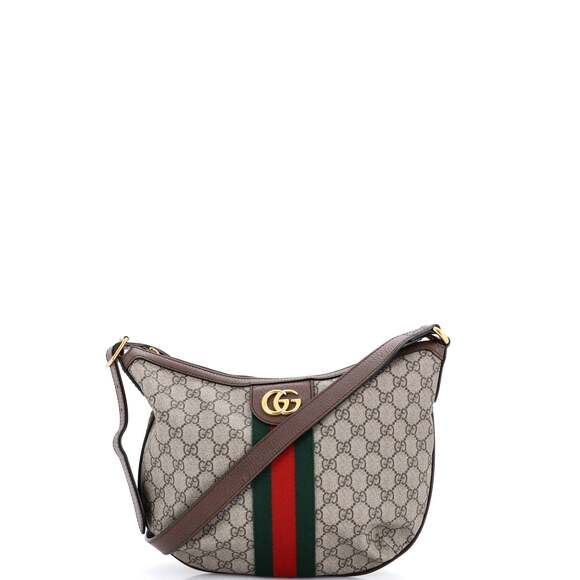 Gucci Handbags - Gucci Ophidia Half Moon Hobo Gg Coated #244247G13B